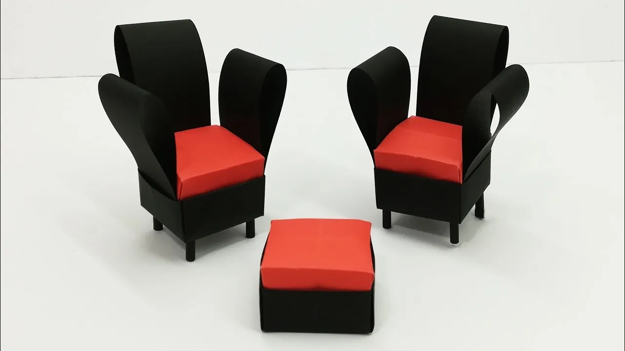 How To Make A Paper Sofa | Sofa Making Easy Tutorial