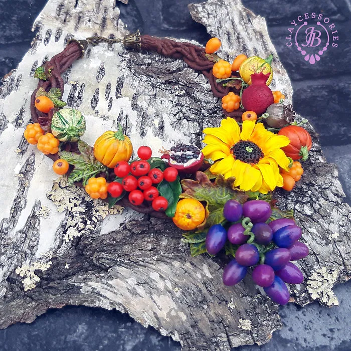 "Autumn On The Way" Jewellery Collection From Polymer Clay!