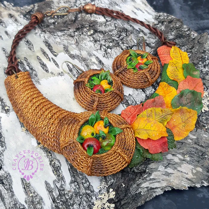 "Autumn On The Way" Jewellery Collection From Polymer Clay!