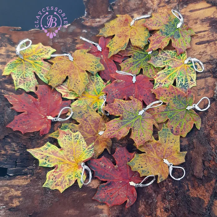 "Autumn On The Way" Jewellery Collection From Polymer Clay!