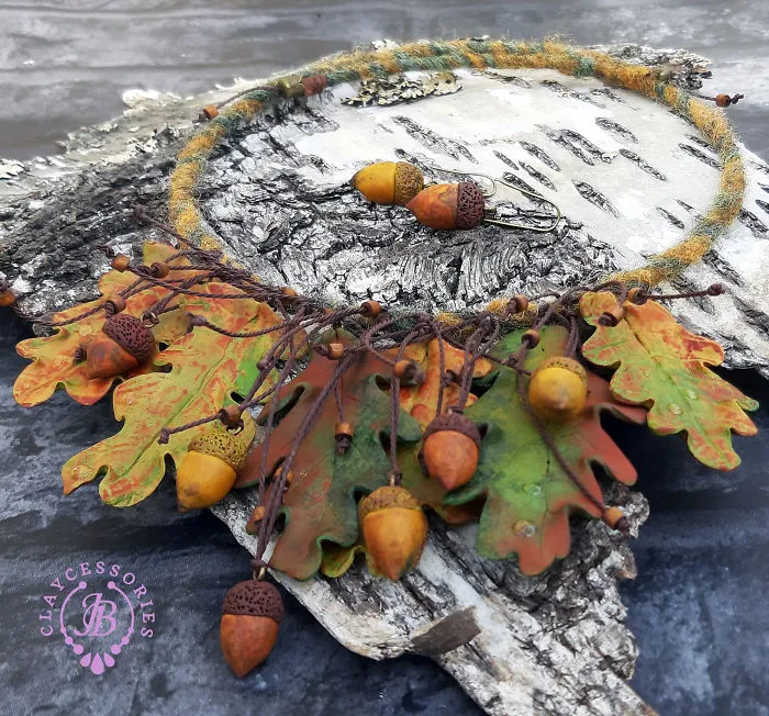 "Autumn On The Way" Jewellery Collection From Polymer Clay!