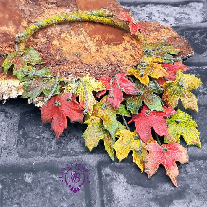 "Autumn On The Way" Jewellery Collection From Polymer Clay!