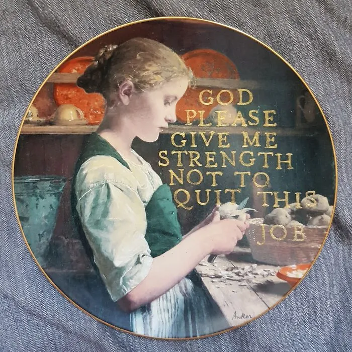 My 40 'Very Ugly Plates' With Dark Humor Captions