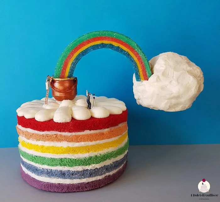This Pastry Chef Transforms Plain Desserts Into Miniature Worlds And It's Too Sad To Eat