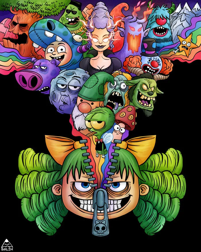 I Illustrated My Favorite Comics, TV Shows, And Movies In These 11 Fan Art Pics