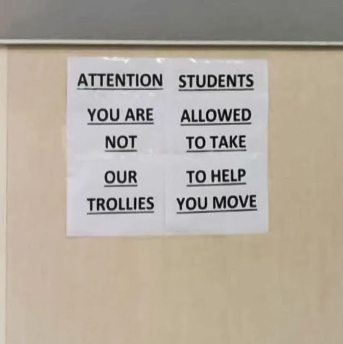 Our To Help Trollies You Move