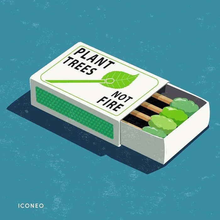 Este artista resalta los problemas de nuestra sociedad a través de 30 ilustraciones