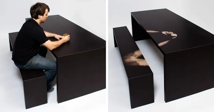 Artist Creates A Table That Responds To Temperature, Tumblr Users React With Hilarious Scenarios For It