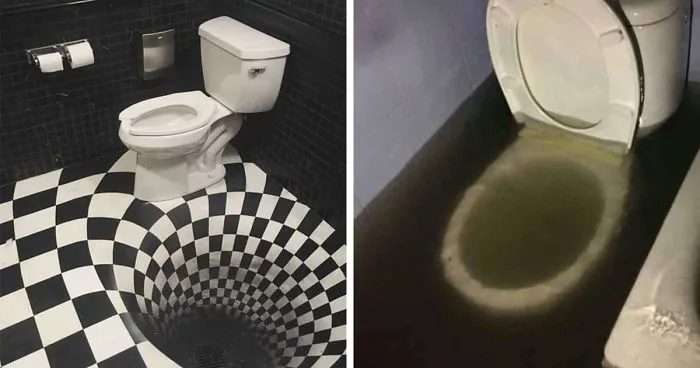 There's A Facebook Group That Posts Toilets With Threatening Auras, And Here's 40 Of The Best Ones