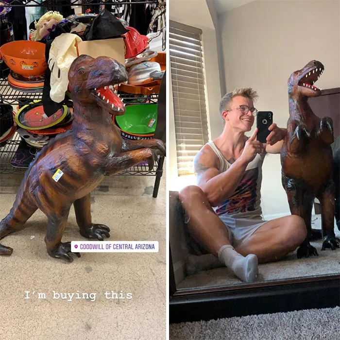 I Found A Baby Dinosaur