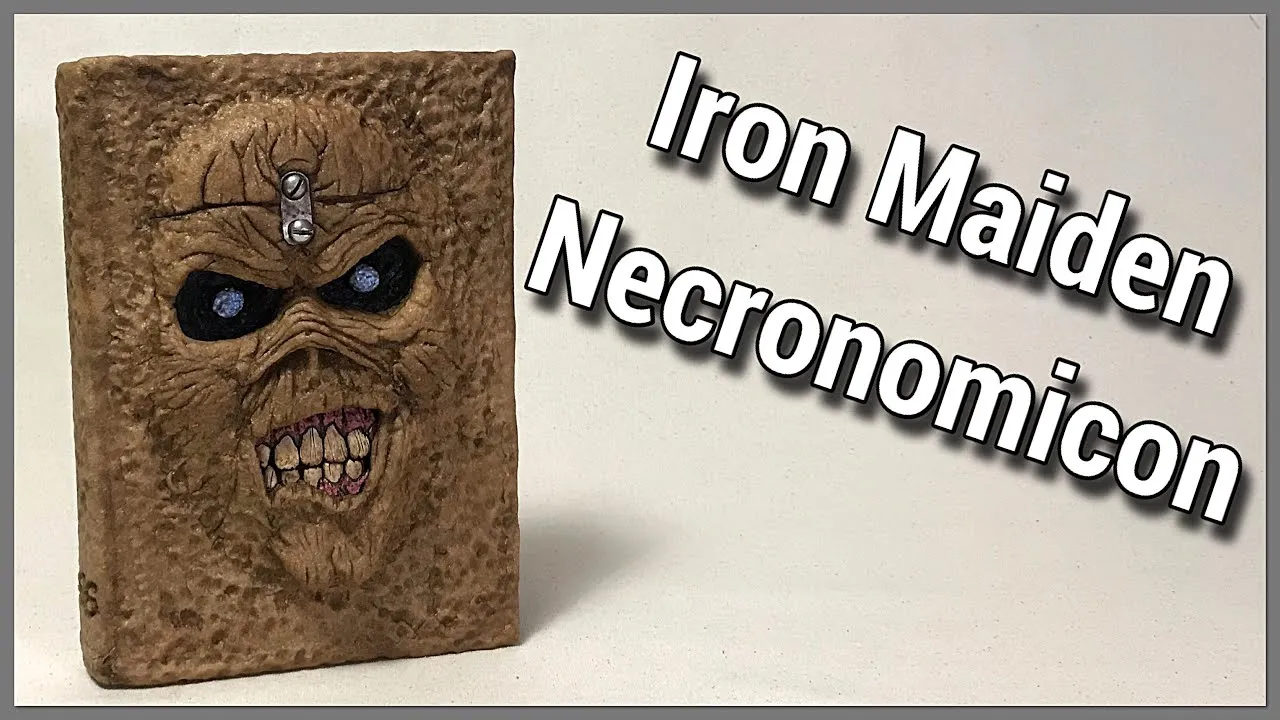 Andrew’s Clay Creations And More Makes The Book Of The Dead With A Heavy Metal Twist.