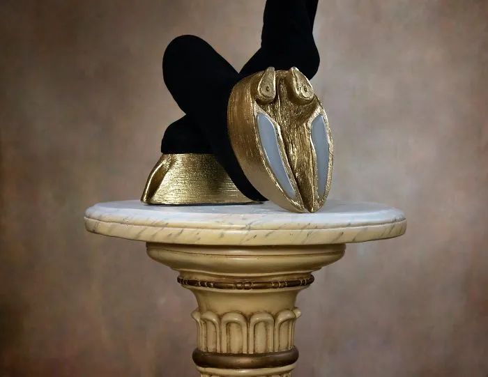 Artist Creates Shoes And Boots In The Shape Of Animal Hooves, And The Result Is Impressive