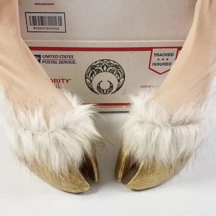Artist Creates Shoes And Boots In The Shape Of Animal Hooves, And The Result Is Impressive