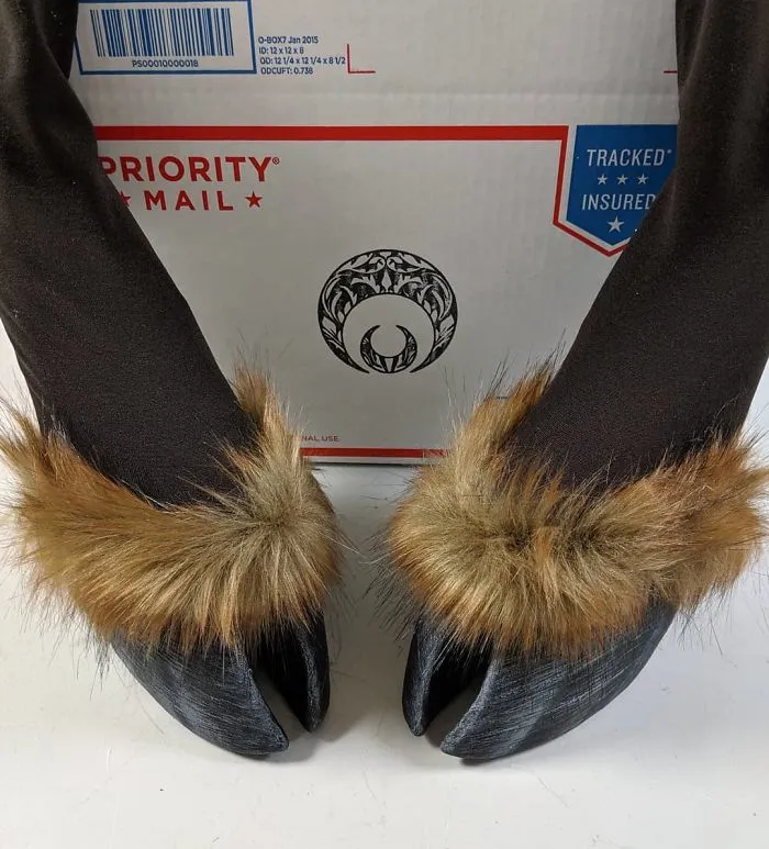 Artist Creates Shoes And Boots In The Shape Of Animal Hooves, And The Result Is Impressive