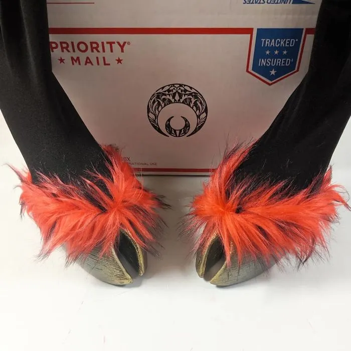 Artist Creates Shoes And Boots In The Shape Of Animal Hooves, And The Result Is Impressive