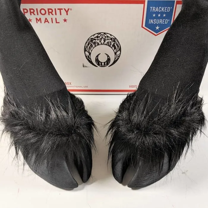 Artist Creates Shoes And Boots In The Shape Of Animal Hooves, And The Result Is Impressive
