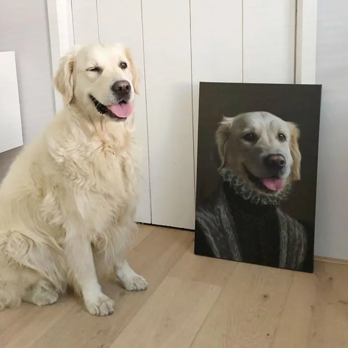 This Company Can Turn A Pet Into A Royal Portrait And Here Are 30 Of The Best Ones