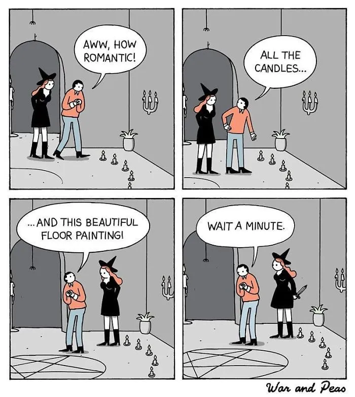 Our 26 Dark Comics With Twisted Endings You Probably Didn‘t See Coming (New Pics)