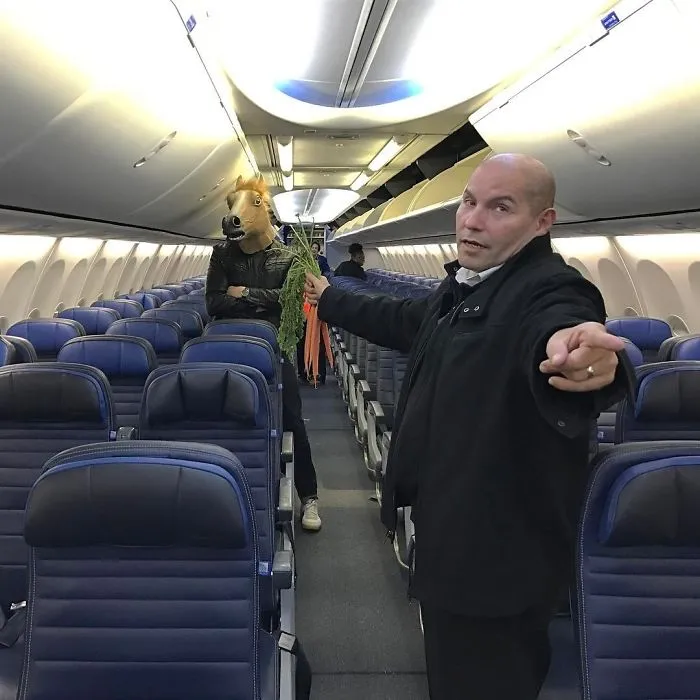 Sir, Please Get Off The Plane
