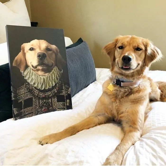 This Company Can Turn A Pet Into A Royal Portrait And Here Are 30 Of The Best Ones