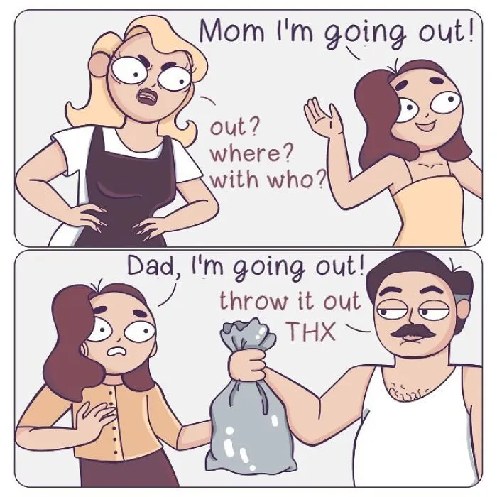 My 40 Comics That Illustrate Everyday Girls' Problems In A Funny Way (New Pics)