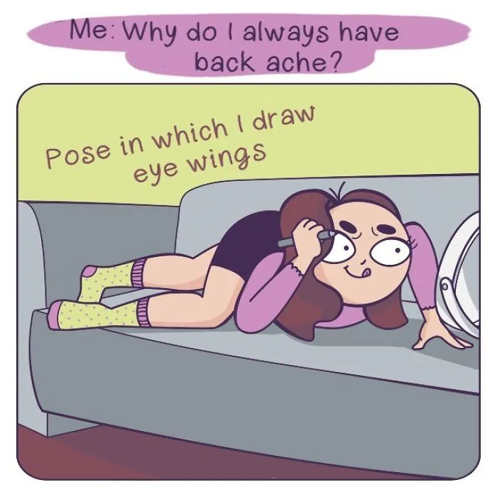 My 40 Comics That Illustrate Everyday Girls' Problems In A Funny Way (New Pics)