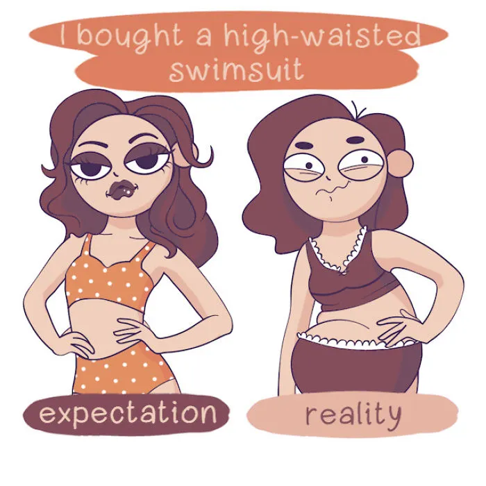 My 40 Comics That Illustrate Everyday Girls' Problems In A Funny Way (New Pics)