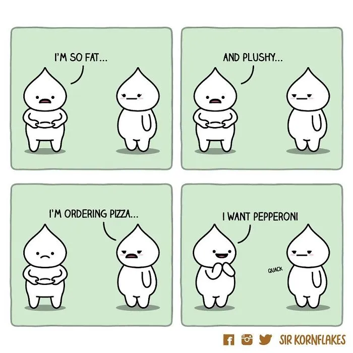 I Illustrate Relatable Relationship Moments (30 Dumpling Comics)