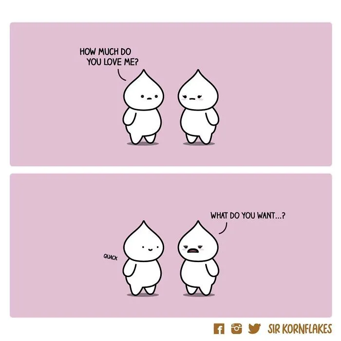 I Illustrate Relatable Relationship Moments (30 Dumpling Comics)