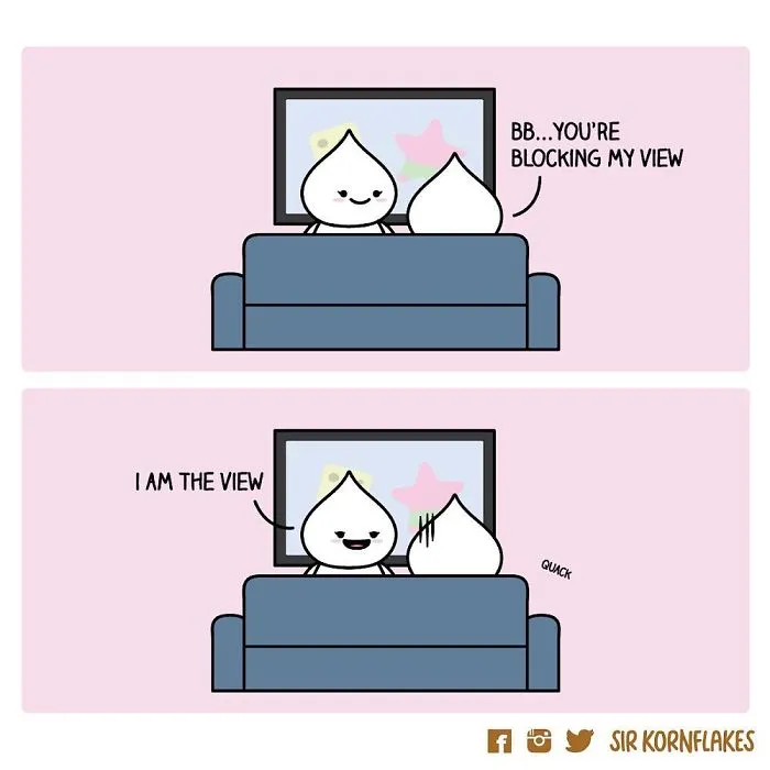 I Illustrate Relatable Relationship Moments (30 Dumpling Comics)