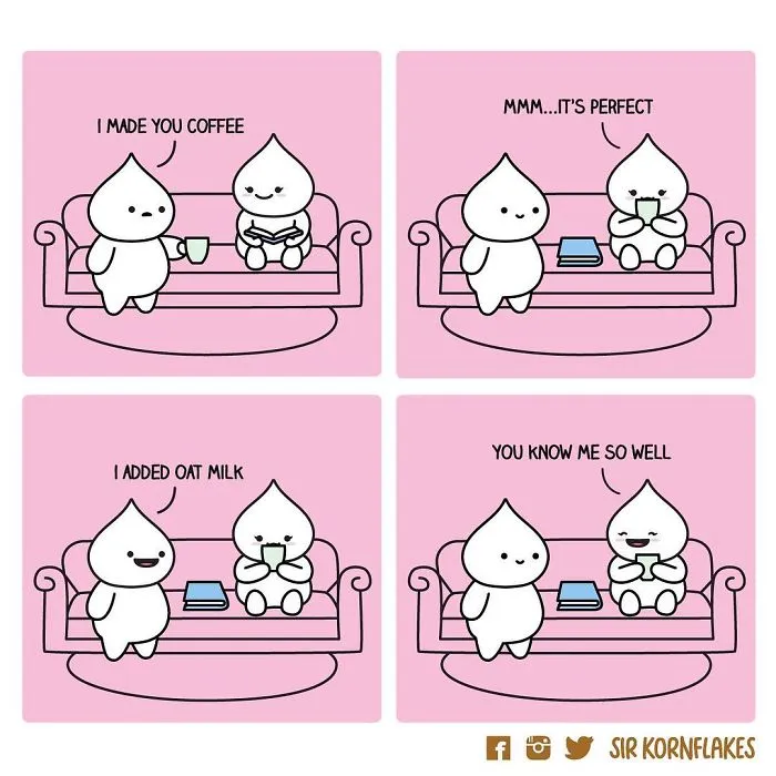 I Bring Couples Closer Together Through Dumpling Comics