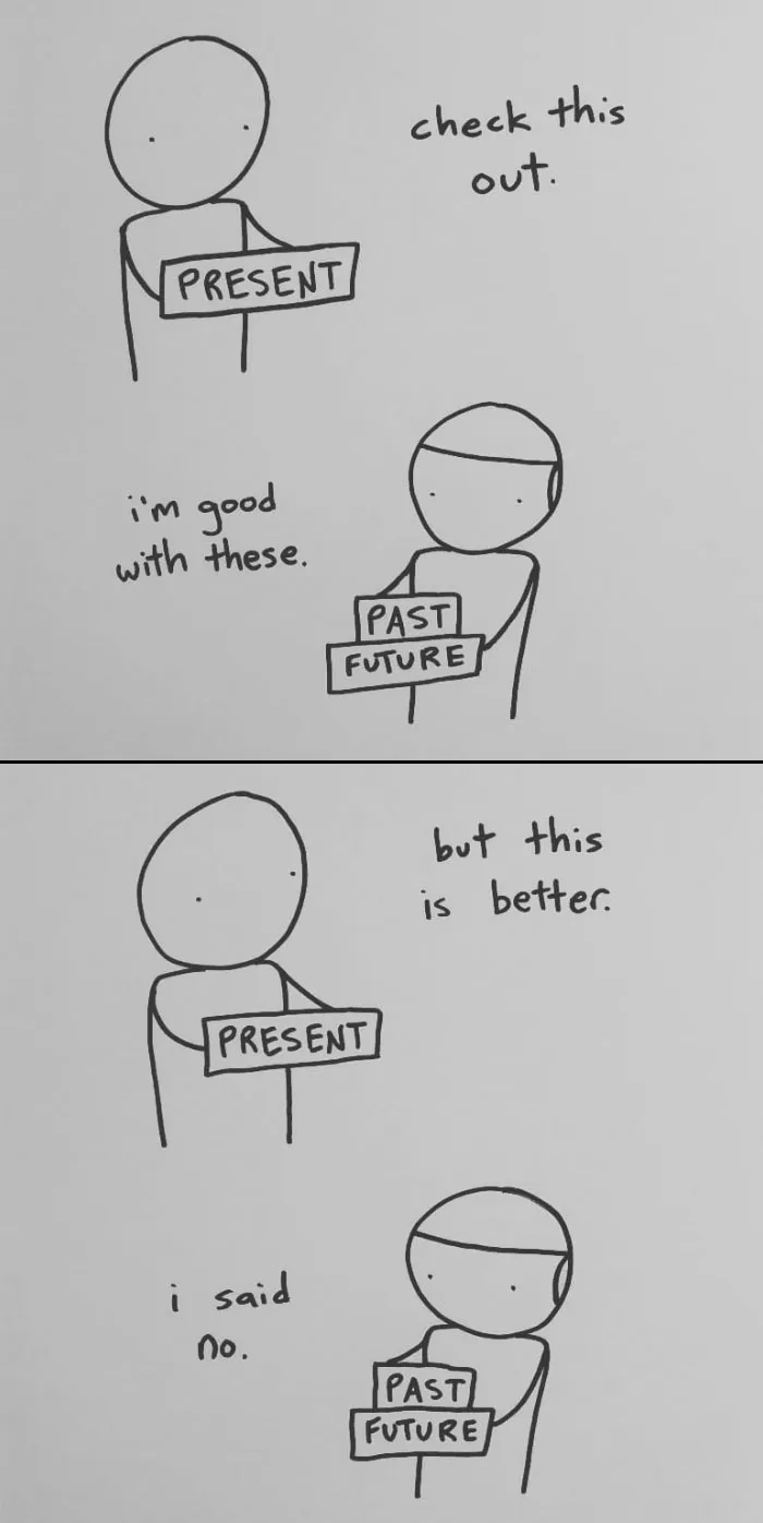 I Draw Minimalist Comics About My Mental Health To Help People Feel Less Alone (35 Pics)