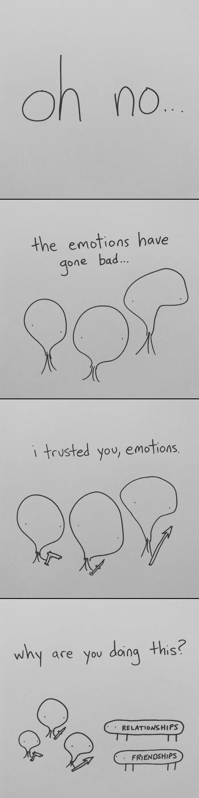 I Draw Minimalist Comics About My Mental Health To Help People Feel Less Alone (35 Pics)