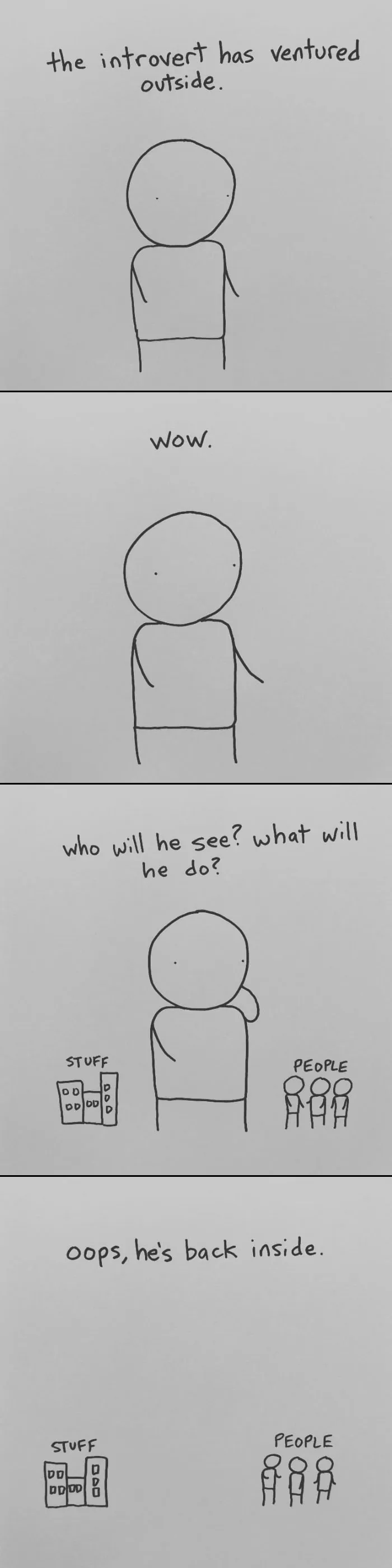 I Draw Minimalist Comics About My Mental Health To Help People Feel Less Alone (35 Pics)