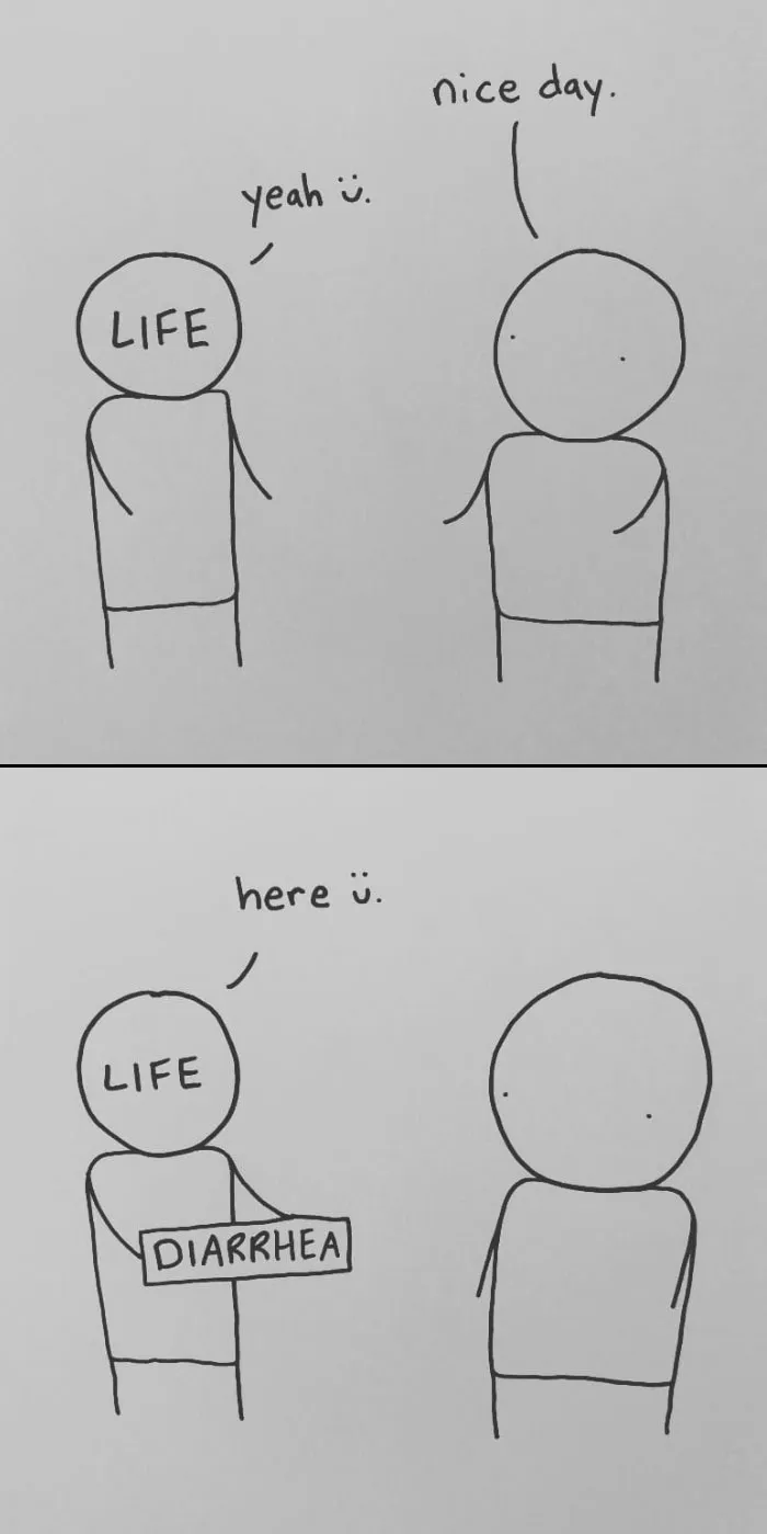 I Draw Minimalist Comics About My Mental Health To Help People Feel Less Alone (35 Pics)