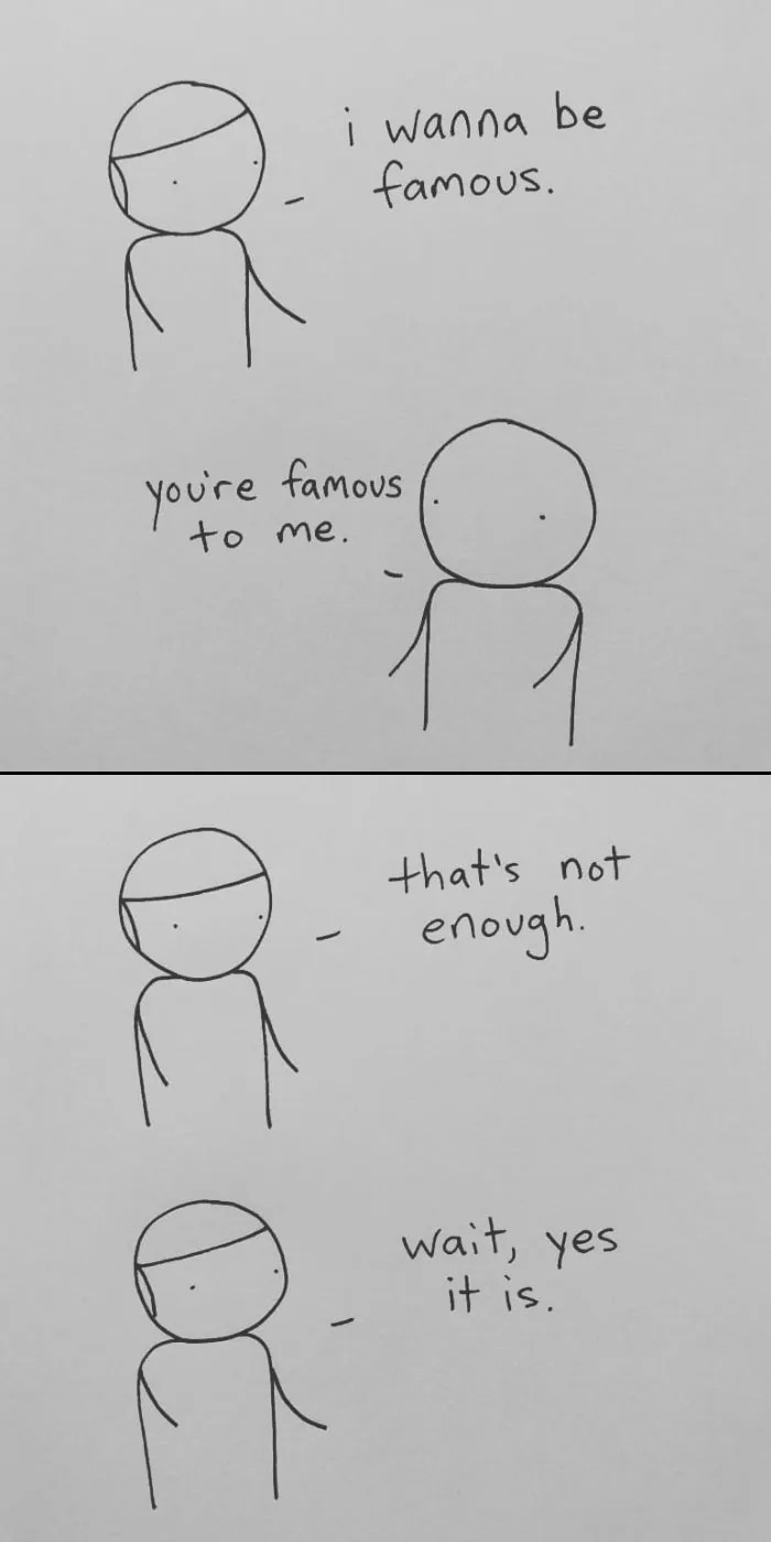 I Draw Minimalist Comics About My Mental Health To Help People Feel Less Alone (35 Pics)