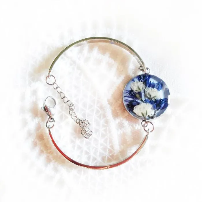 I Handmake Jewelry With Real Flowers And Natural Stones