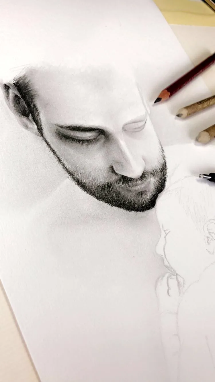 My Work As An Artist - Realistic Portrait