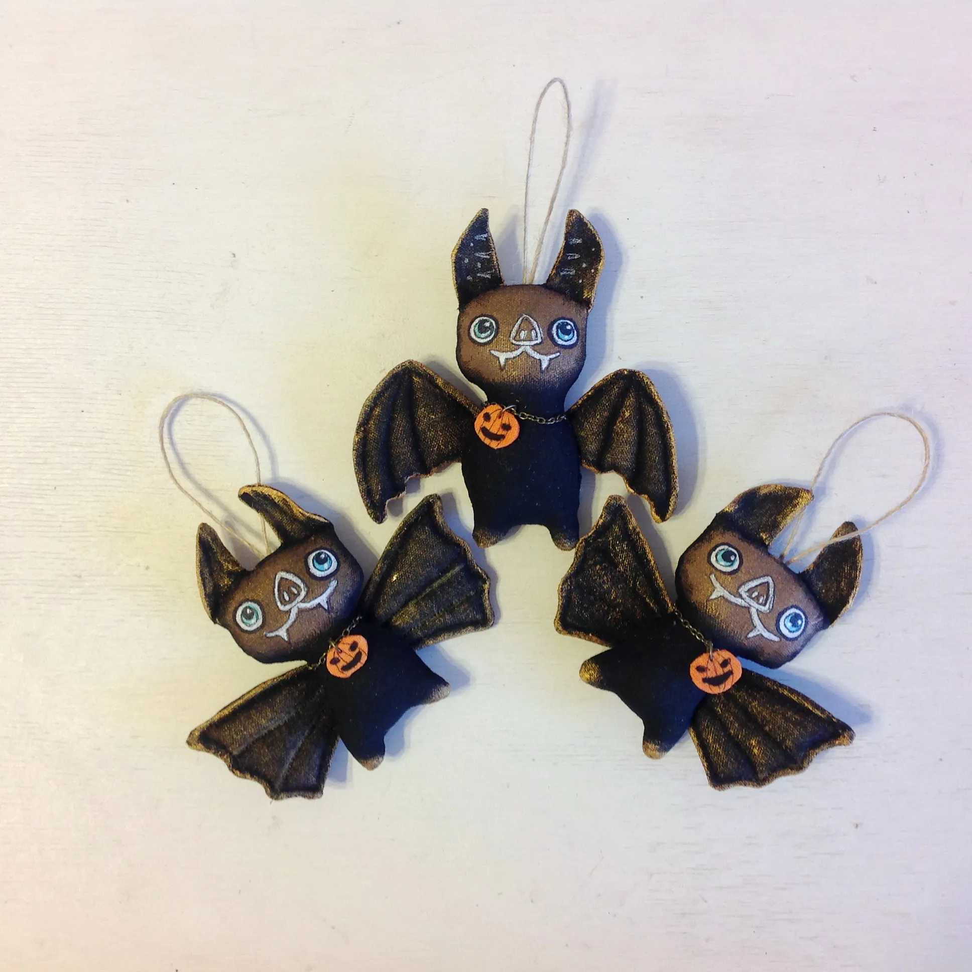 Hand Painted Cloth Toys - Halloween Gifts