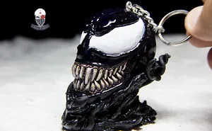 I Made This Venom Head With Stand From Clay!
