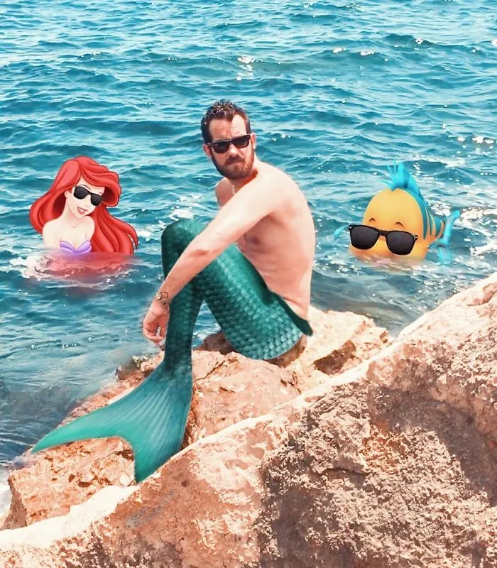 Este hombre se photoshopea pasándolo bien de aventuras con personajes Disney, y el resultado es tan adorable como divertido (30 fotos)