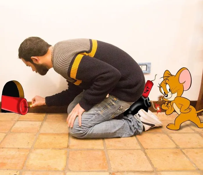 Guy Photoshops Himself Having Fun Adventures With Disney Characters And The Result Is Adorably Funny (30 Pics)