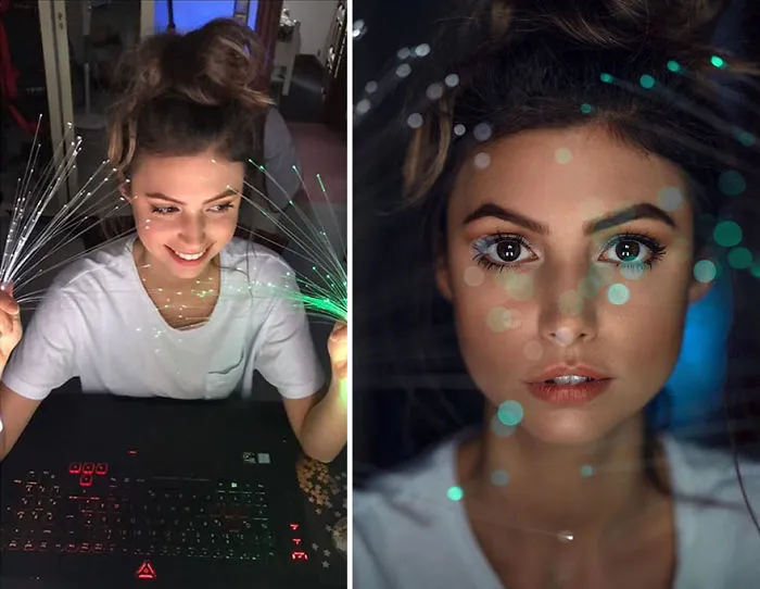 Este artista muestra lo que hay tras las fotos perfectas de Instagram y a sus 500K seguidores les encanta (11 imágenes)
