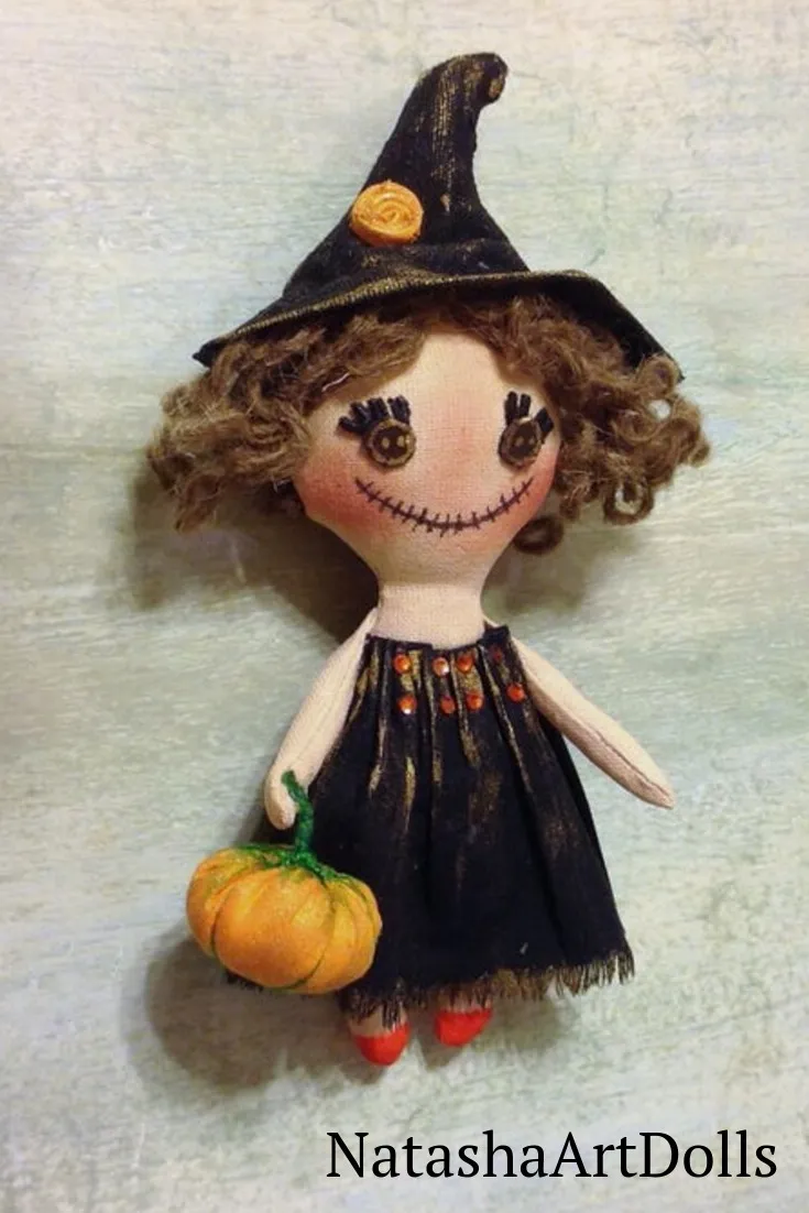 Witch Art Doll