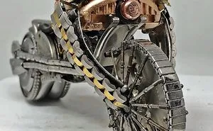 I Seek After Old, Broken Watches And Turn Their Parts Into Steampunk Sculptures (30 Pics)