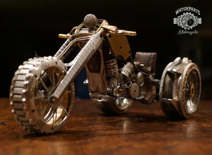 I Seek After Old, Broken Watches And Turn Their Parts Into Steampunk Sculptures (30 Pics)