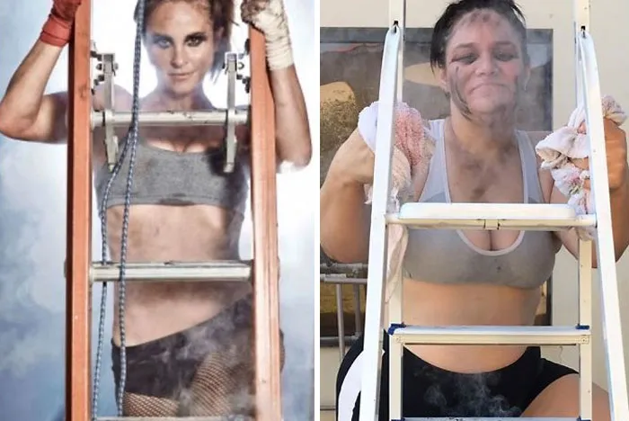 Esta brasileña recrea las sesiones de fotos pijas para mostrar lo tontas que son algunas de ellas
