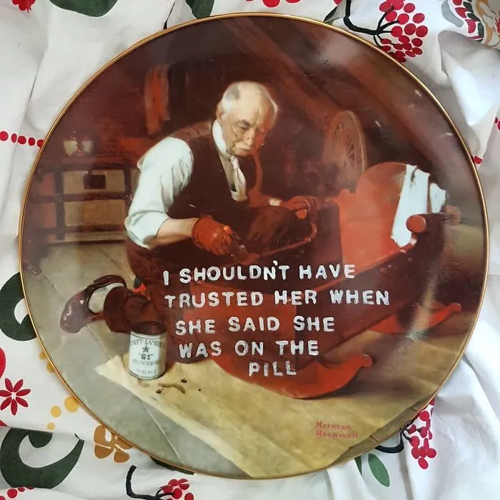 My 40 'Very Ugly Plates' With Dark Humor Captions