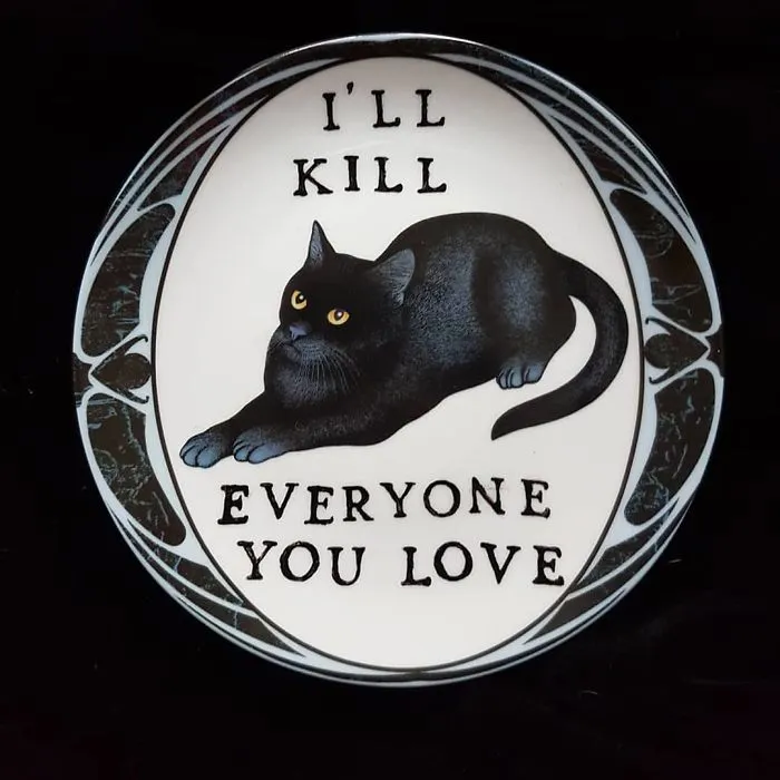 My 40 'Very Ugly Plates' With Dark Humor Captions