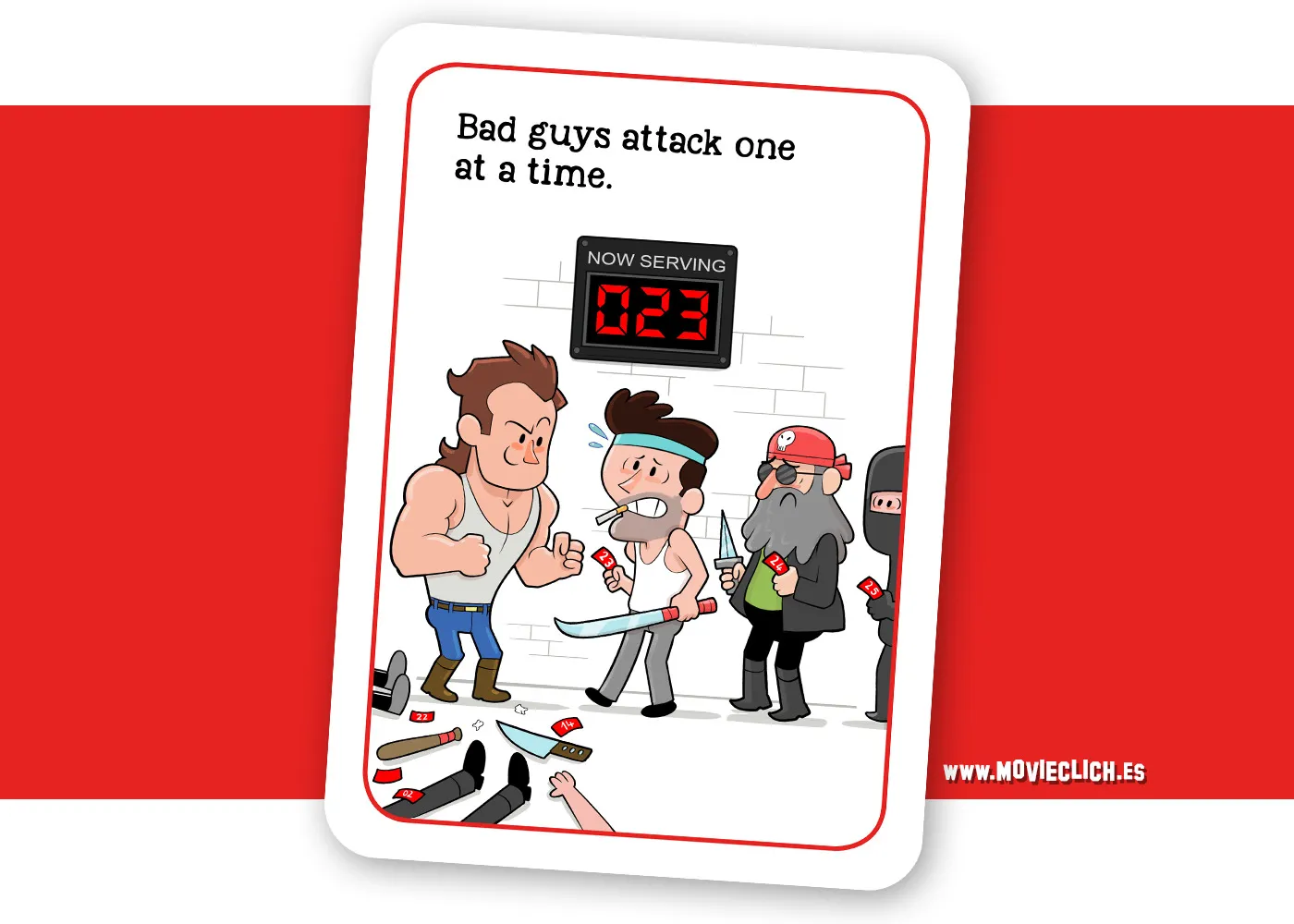 We Turned Action Movie Clichés Into A Card Game!